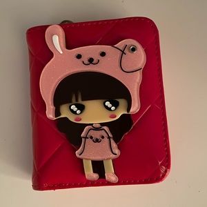 Girls mirrored wallet